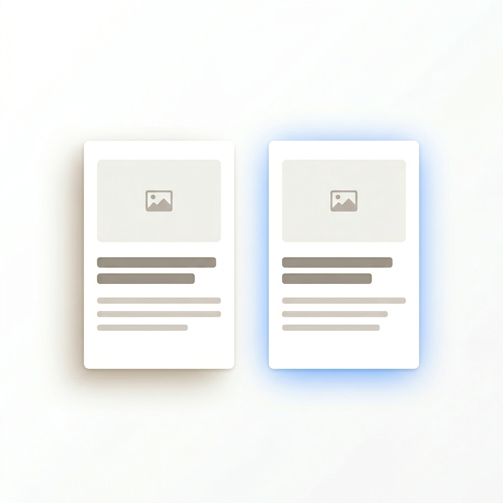 Reklam Kreatif Üreticisi A/B testi için hazır Meta ve Google kreatifleri, tek siparişte.